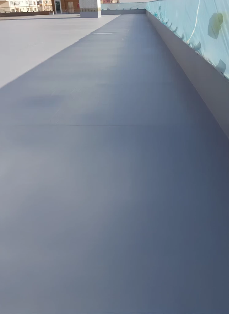 Avm &Amp; Açık Otopark Teras Kaplama 1 Avm Ve Açık Otopark Teras Polyurea Kaplama Uygulaması