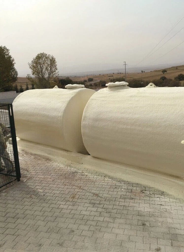 Su Deposu Ve Arıtma Tesisi Kaplama 1 İçme Suyu Deposu Polyurea Kaplama Uygulaması