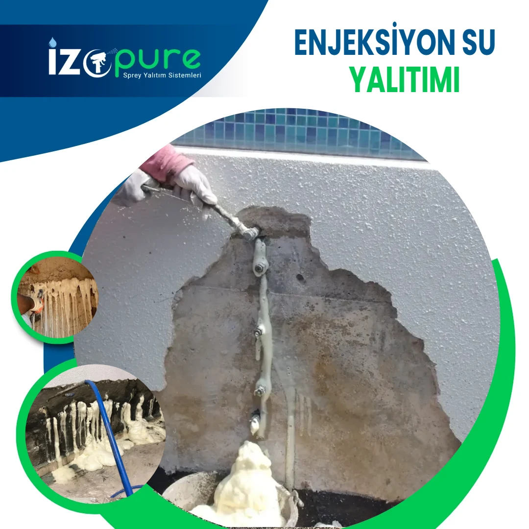 Su İzolasyon Hizmetleri 11 Poliüretan Enjeksiyon Su Yalıtımı - Perde Ve Taban Çatlak Enjeksiyonu